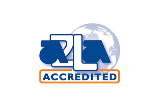 American Association for Laboratory Accreditation (A2LA) Logo